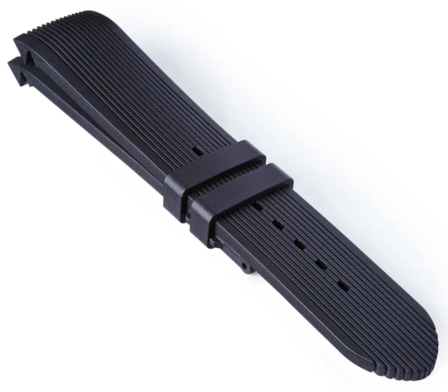 Bremont Strap Rubber Integrated Black 22mm Large D sold by Jura Watches