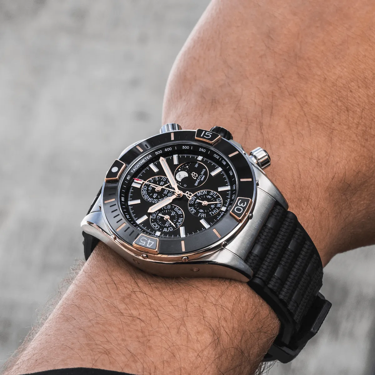 Breitling Super Chronomat 44 Four Year Calendar sold by Jura Watches product image thumbnail 5