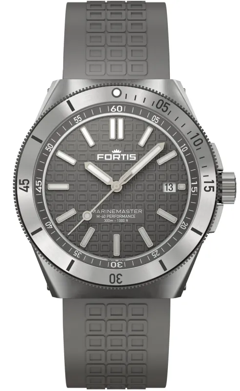 Fortis Marinemaster M-40 Rockstone Gray sold by Jura Watches