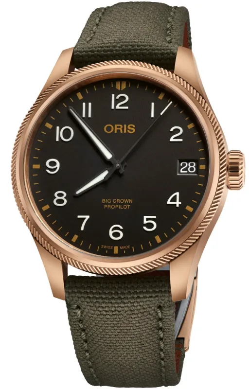 Oris Big Crown ProPilot Big Date Bronze sold by Jura Watches