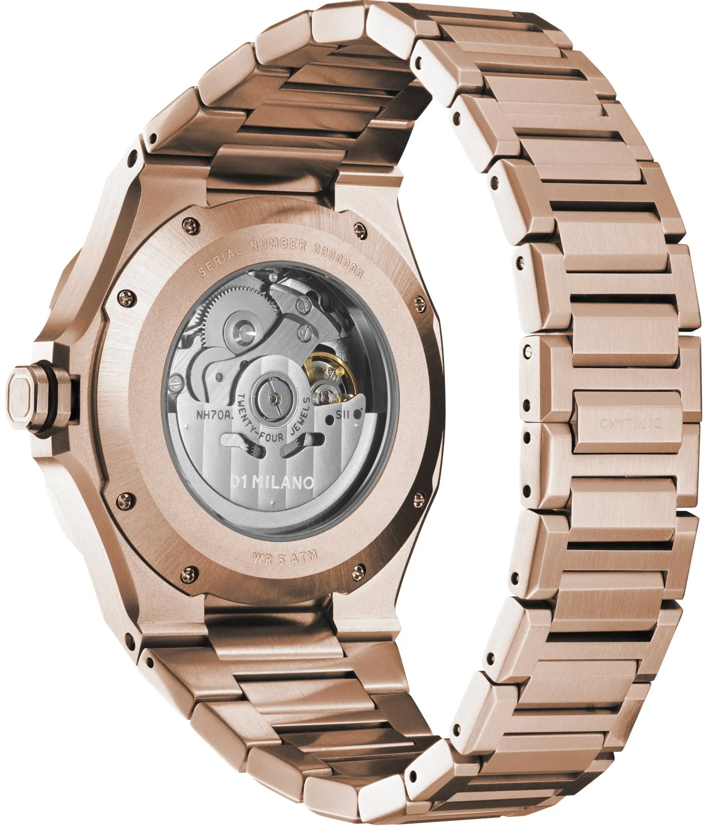 D1 Milano Skeleton Rose Gold sold by Jura Watches product image thumbnail 2