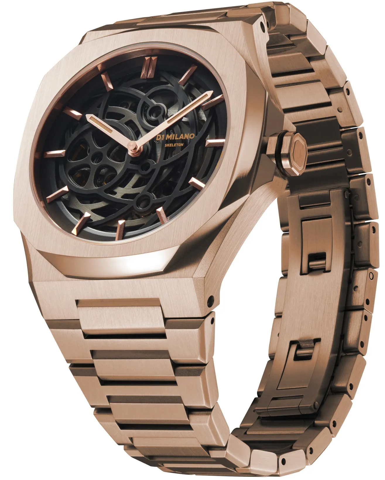 D1 Milano Skeleton Rose Gold sold by Jura Watches product image thumbnail 3