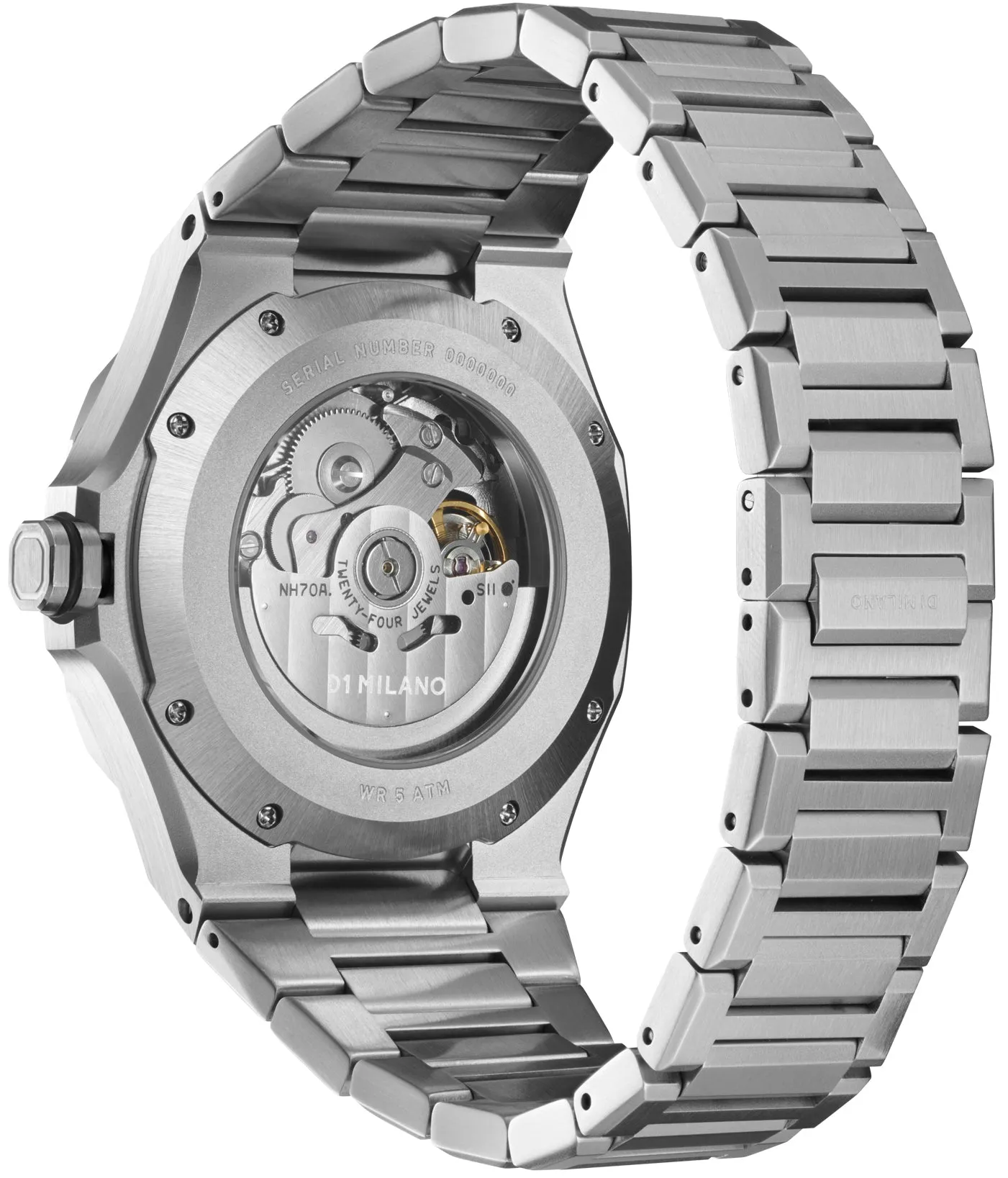 D1 Milano Skeleton Silver sold by Jura Watches product image thumbnail 2