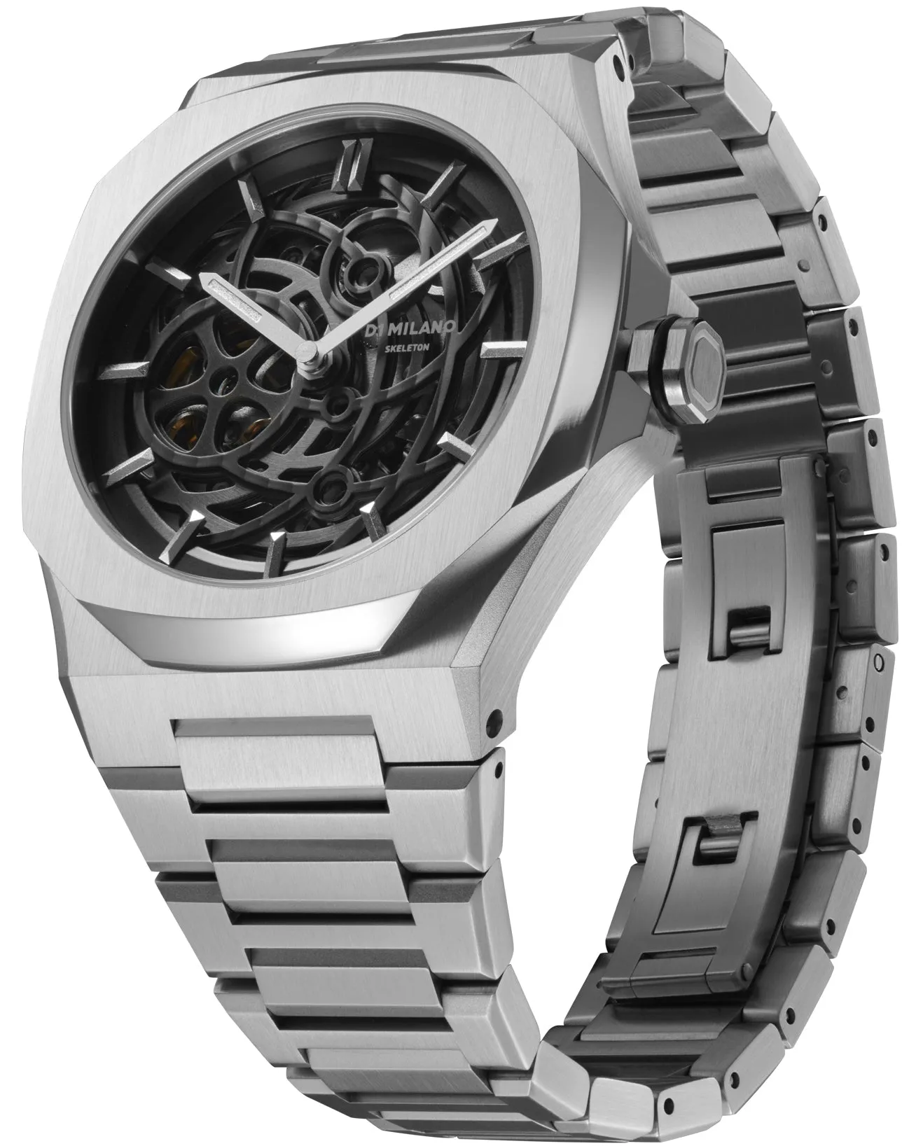 D1 Milano Skeleton Silver sold by Jura Watches product image thumbnail 3
