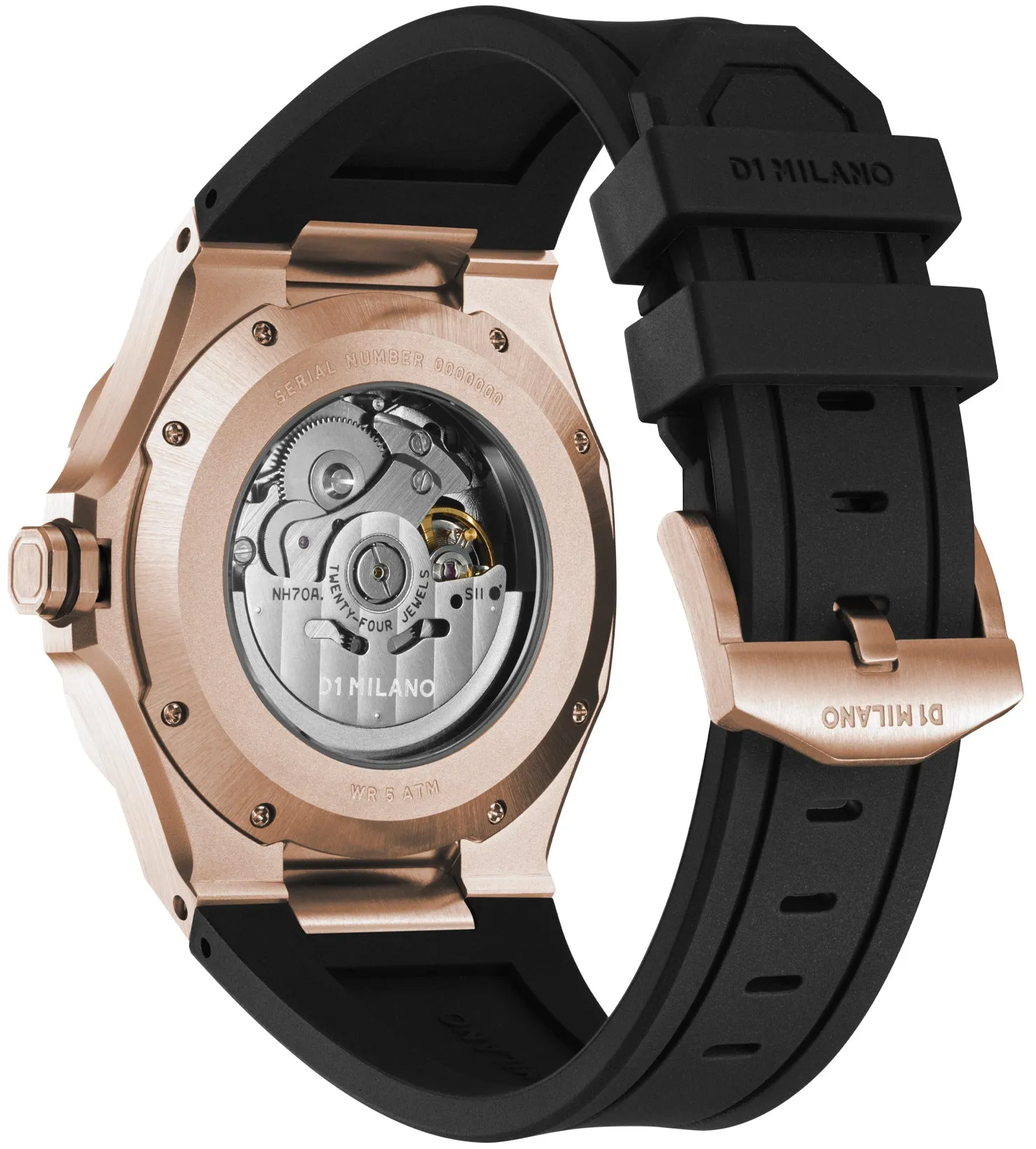 D1 Milano Skeleton Rose Gold sold by Jura Watches product image thumbnail 2