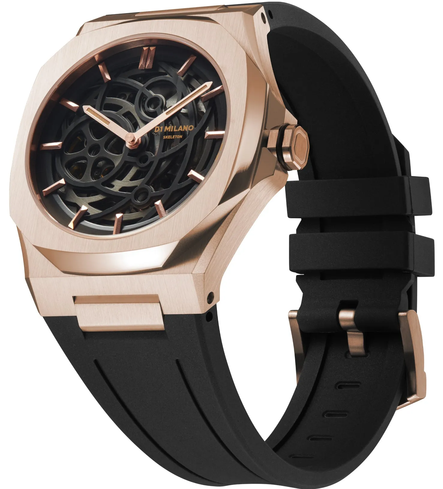 D1 Milano Skeleton Rose Gold sold by Jura Watches product image thumbnail 3