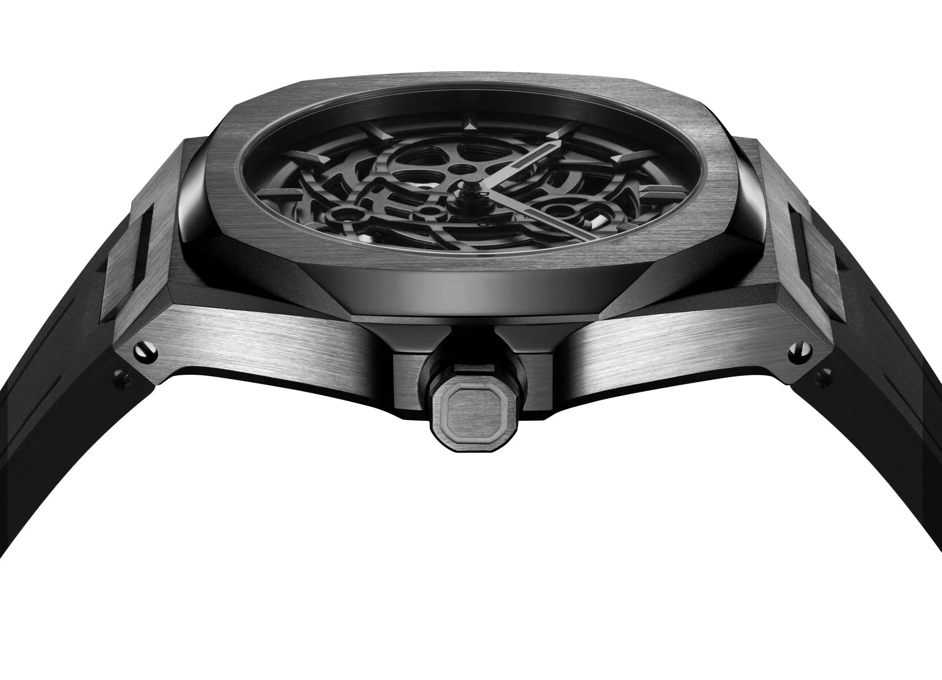 D1 Milano Skeleton Gun Metal sold by Jura Watches product image thumbnail 4