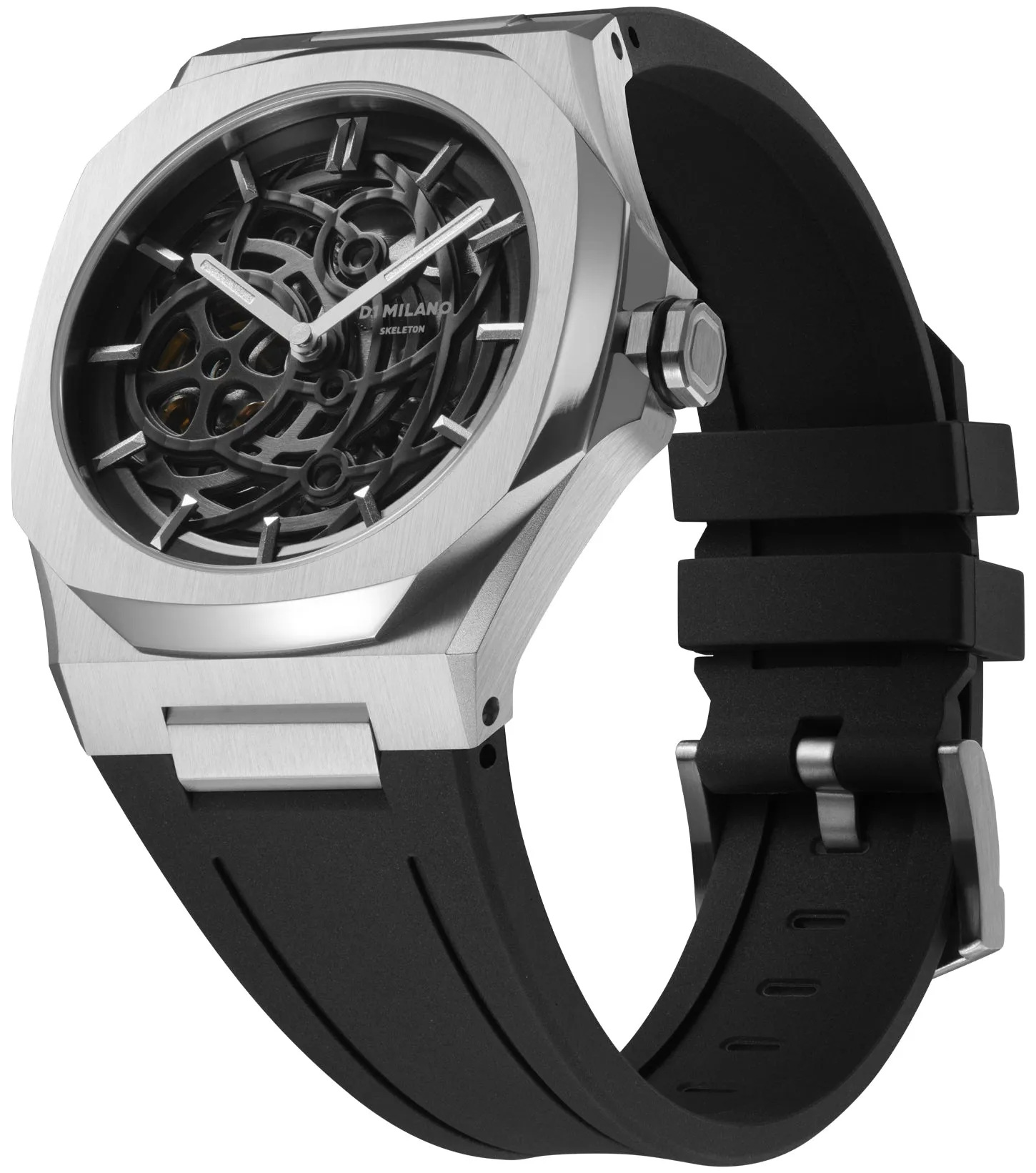 D1 Milano Skeleton Silver sold by Jura Watches product image thumbnail 3