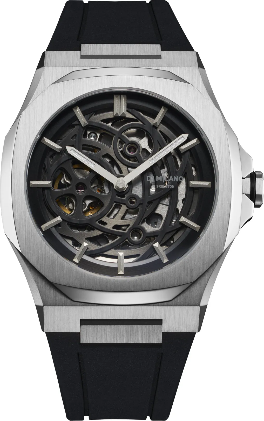 D1 Milano Skeleton Silver sold by Jura Watches