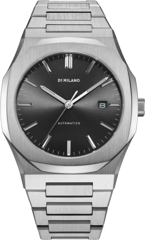 D1 Milano Automatic Bracelet Black sold by Jura Watches