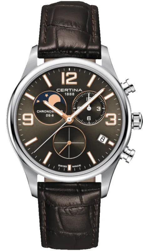 Certina DS-8 Moon Phase sold by Jura Watches