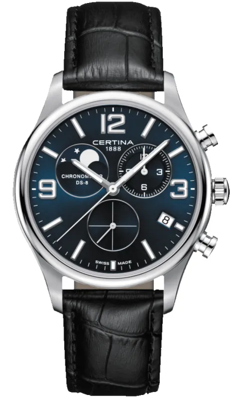 Certina DS-8 Moon Phase sold by Jura Watches