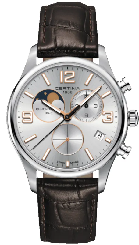 Certina DS-8 Moon Phase sold by Jura Watches