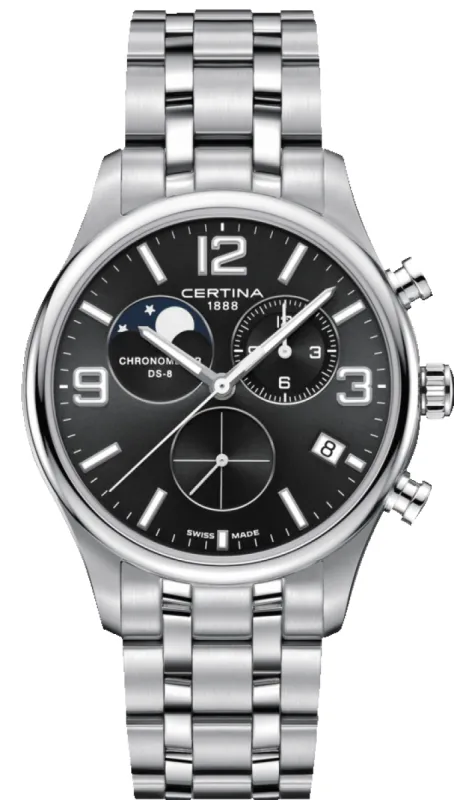 Certina DS-8 Moon Phase sold by Jura Watches