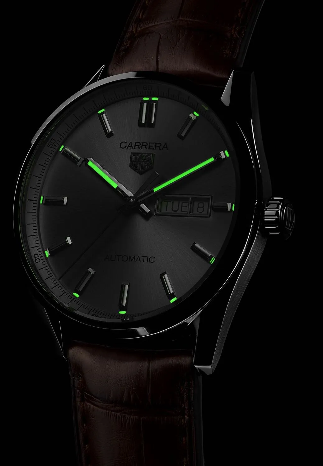 TAG Heuer Carrera Calibre 5 Automatic Mens sold by Jura Watches product image thumbnail 2