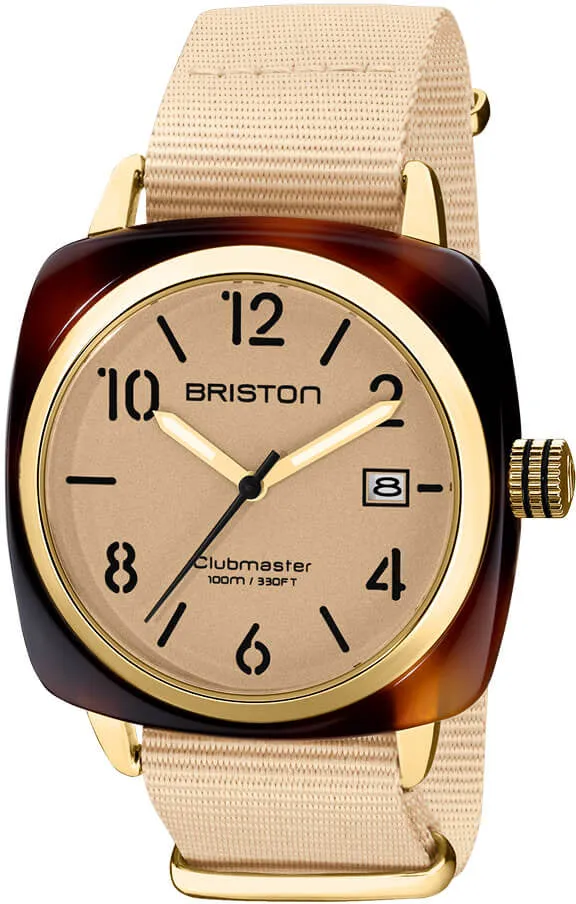 Briston Clubmaster Classic 3 Hands Vanilla sold by Jura Watches
