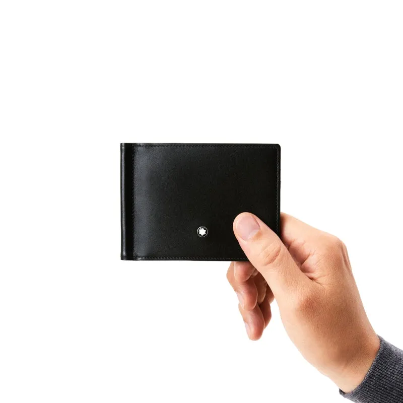 Montblanc Card Holder Meisterstuck Leather Wallet 6cc with Money Clip sold by Jura Watches product image thumbnail 3