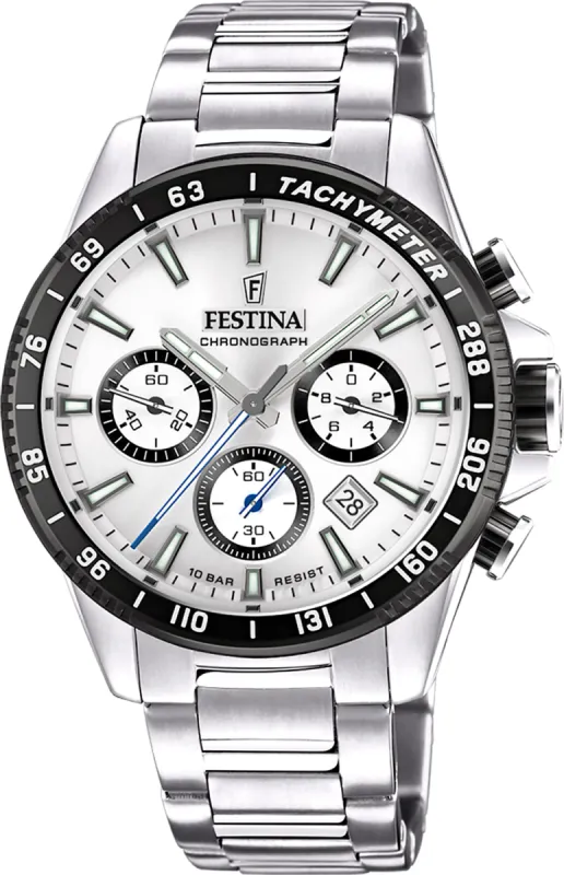 Festina Chronograph Date Mens made by Jura Watches