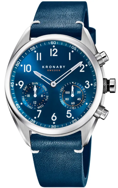 Kronaby Apex Smartwatch sold by Jura Watches