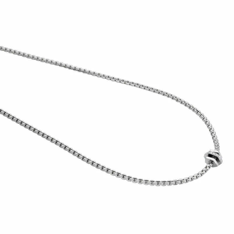 Fope Eka 18ct White Gold 0.15ct Diamond Necklace sold by Jura Watches product image thumbnail 2