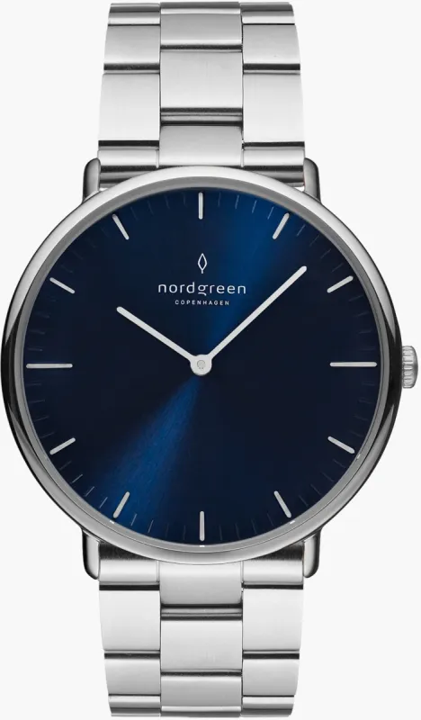 Nordgreen Native Sunray Blue Mens sold by Jura Watches