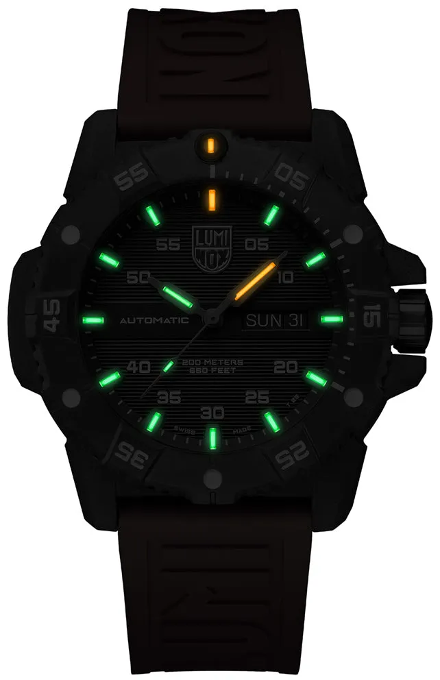Luminox Sea Master Automatic Carbon Seal 3800 Series Watch sold by Jura Watches product image thumbnail 3