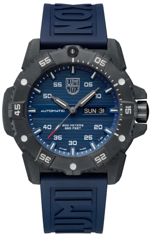 Luminox Sea Master Automatic Carbon Seal 3800 Series made by Jura Watches