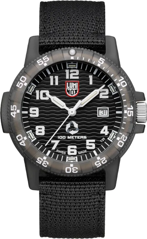Luminox Sea Leatherback Sea Turtle Giant 0320 Series Black sold by Jura Watches