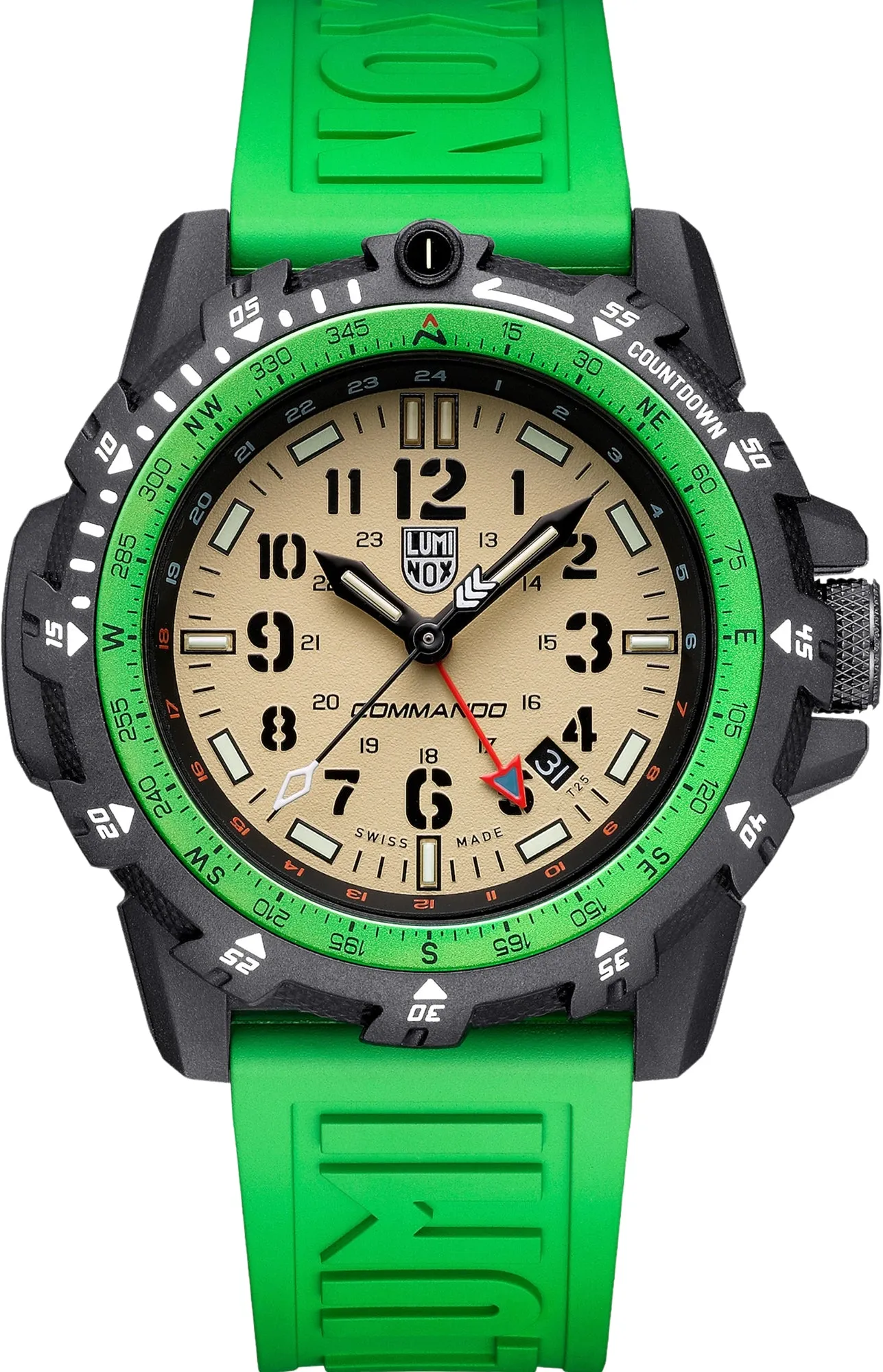Luminox Land Commando Raider 3320 Series Green sold by Jura Watches