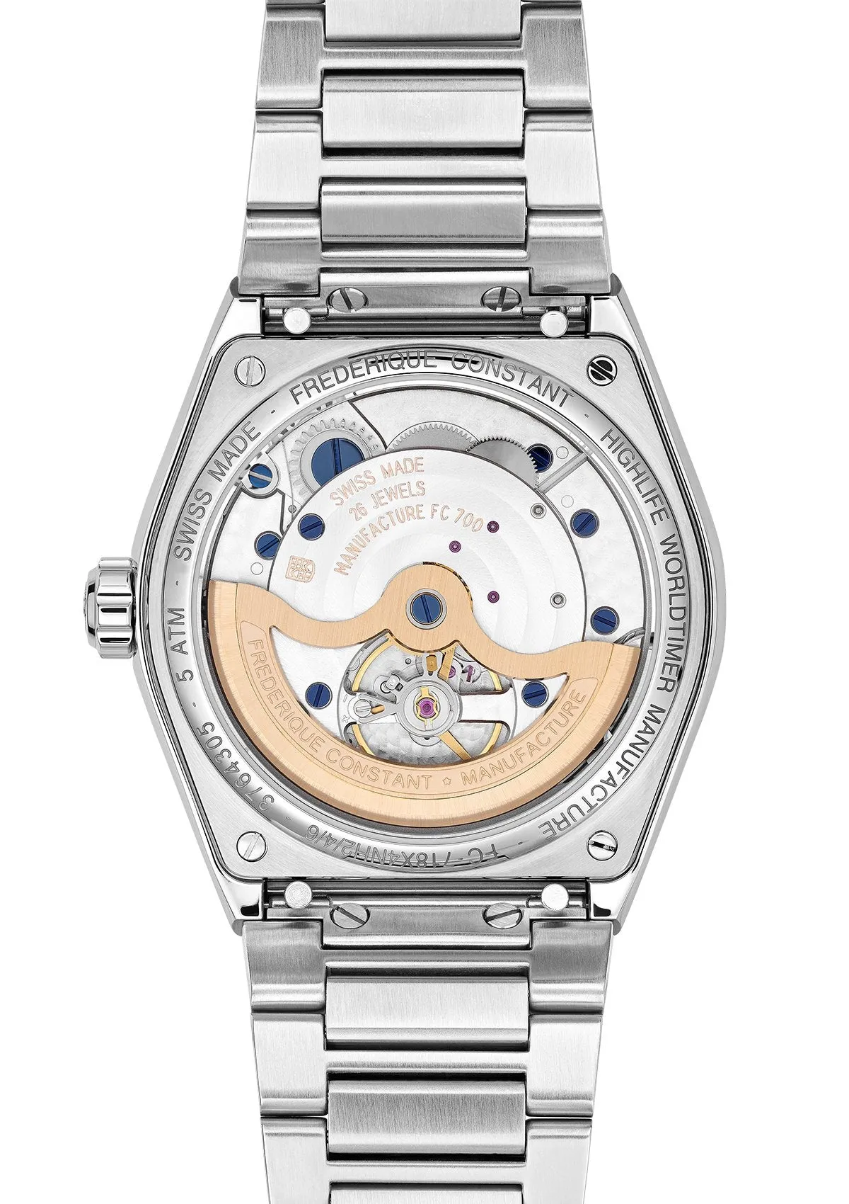 Frederique Constant Highlife Worldtimer Manufacture sold by Jura Watches product image thumbnail 2