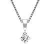 18ct White Gold 0.30ct Diamond Brilliant Cut Solitaire Necklace sold by Jura Watches