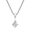 18ct White Gold 0.15ct Diamond Brilliant Cut Solitaire Necklace sold by Jura Watches