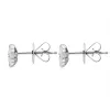 18ct White Gold 0.67ct Diamond Triangle Edge Stud Earrings sold by Jura Watches