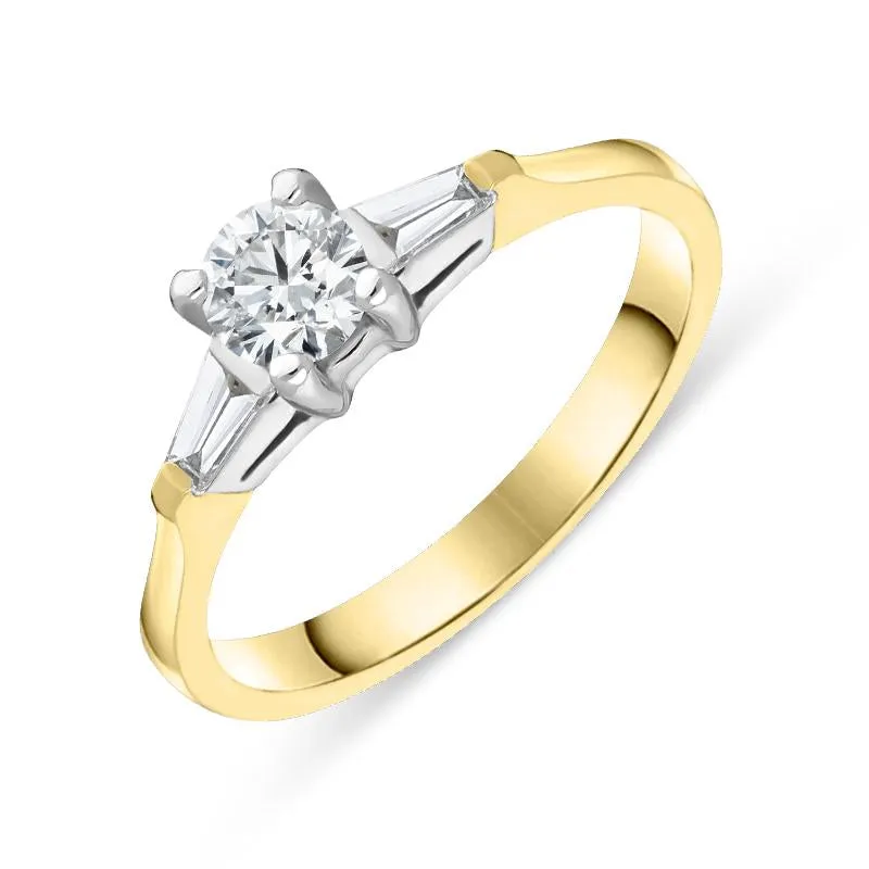 18ct Yellow Gold 0.57ct Diamond Ring sold by Jura Watches