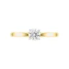 18ct Yellow Gold 0.71ct Diamond Brilliant Cut Solitaire Ring sold by Jura Watches
