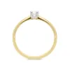 18ct Yellow Gold 0.15ct Brilliant Cut Diamond Solitaire Ring sold by Jura Watches