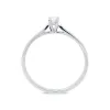 18ct White Gold 0.07ct Brilliant Cut Diamond Solitaire Ring sold by Jura Watches
