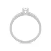 18ct White Gold 0.16ct Brilliant Cut Diamond Solitaire Ring sold by Jura Watches