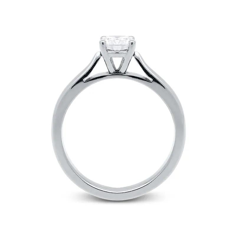 Platinum 0.60ct Diamond Brilliant Cut Solitaire Ring sold by Jura Watches product image thumbnail 2