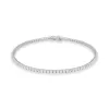 18ct White Gold 0.93ct Diamond Tennis Bracelet sold by Jura Watches