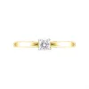 18ct Yellow Gold 0.25ct Diamond Brilliant Cut Solitaire Ring sold by Jura Watches