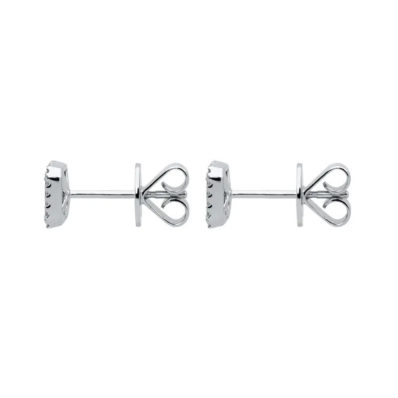 18ct White Gold 1.46ct Diamond Baguette Cut Stud Earrings sold by Jura Watches product image thumbnail 2