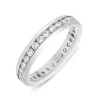 18ct White Gold 0.79ct Diamond Brilliant Cut Channel Set Wedding Eternity Ring sold by Jura Watches