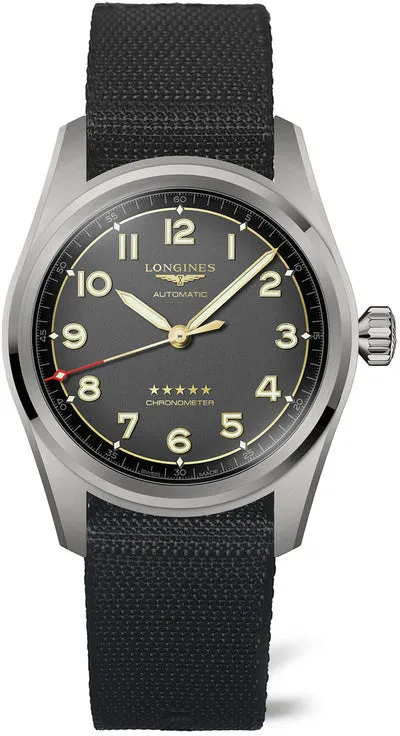 Longines Spirit Titanium 42 NATO Mens sold by Jura Watches