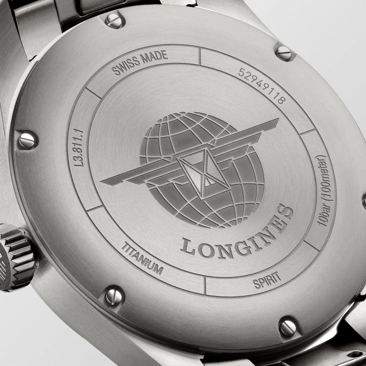 Longines Spirit Titanium 40 Mens sold by Jura Watches product image thumbnail 5