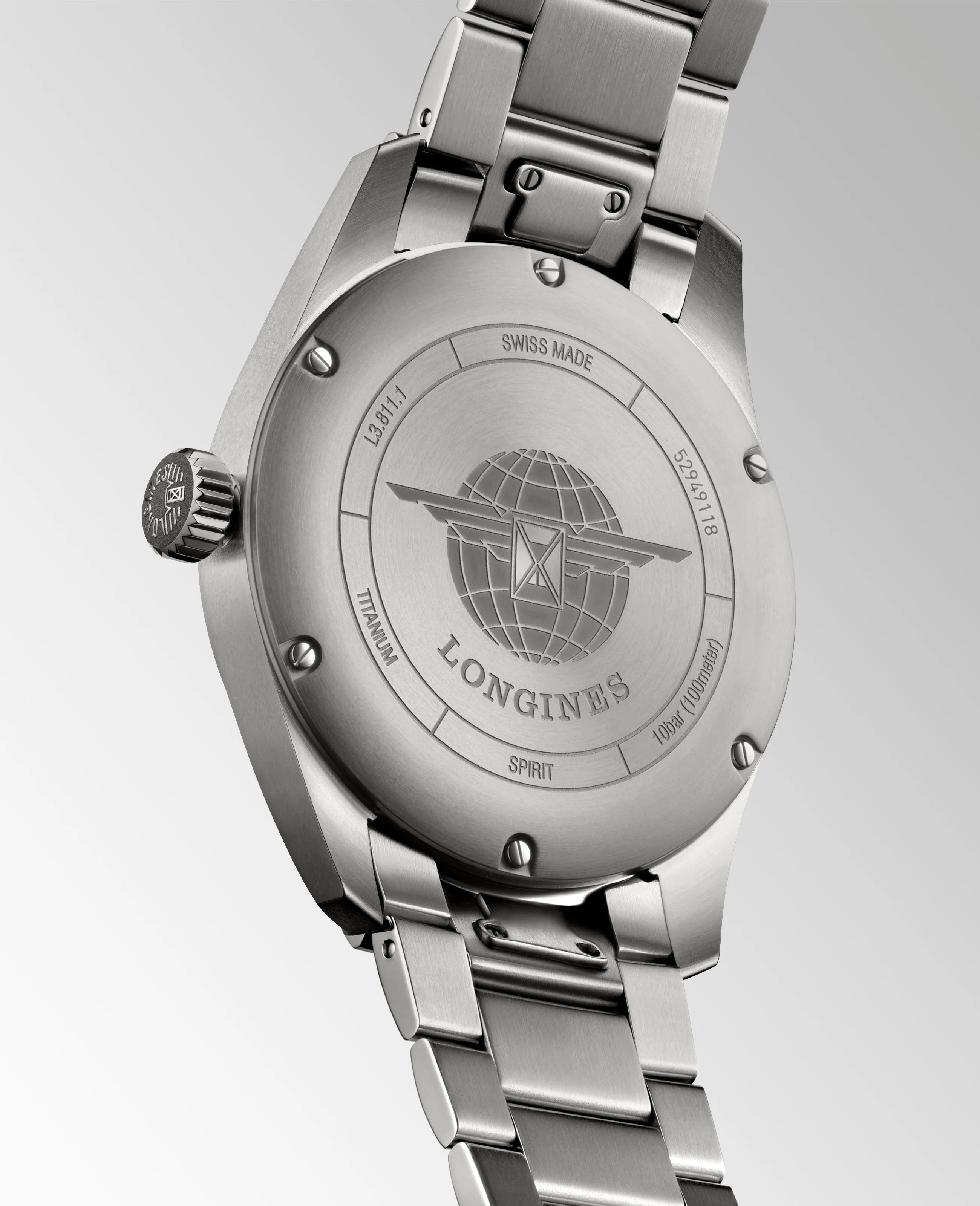 Longines Spirit Titanium 40 Mens sold by Jura Watches product image thumbnail 3