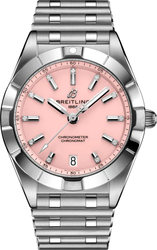 Breitling Chronomat 32 Pink made by Breitling
