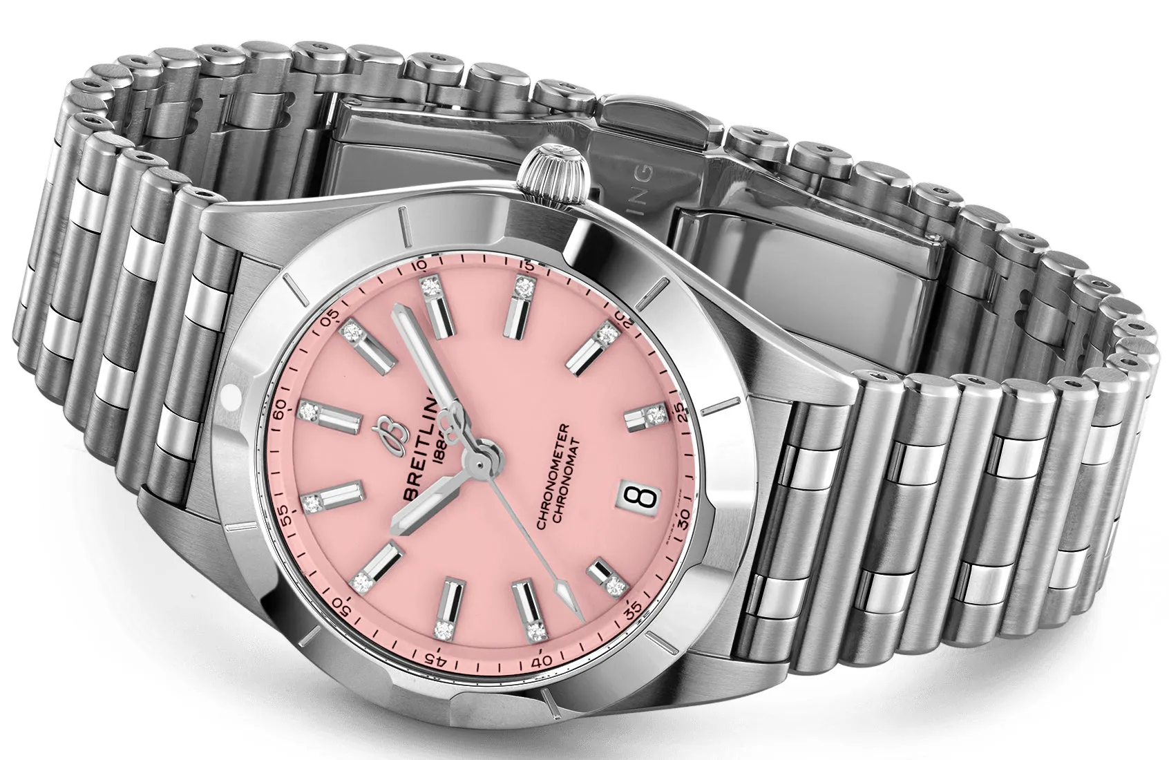 Breitling Chronomat 32 Pink sold by Jura Watches product image thumbnail 4