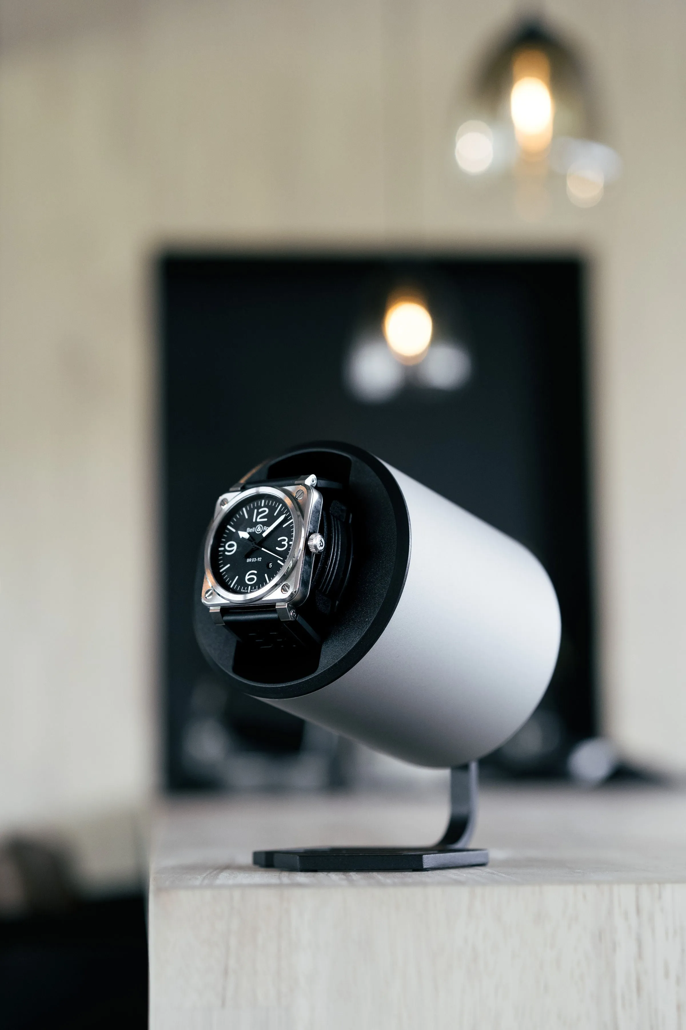Swiss Capsule Watch Winder Single Silver PC 002 sold by Jura Watches product image thumbnail 2