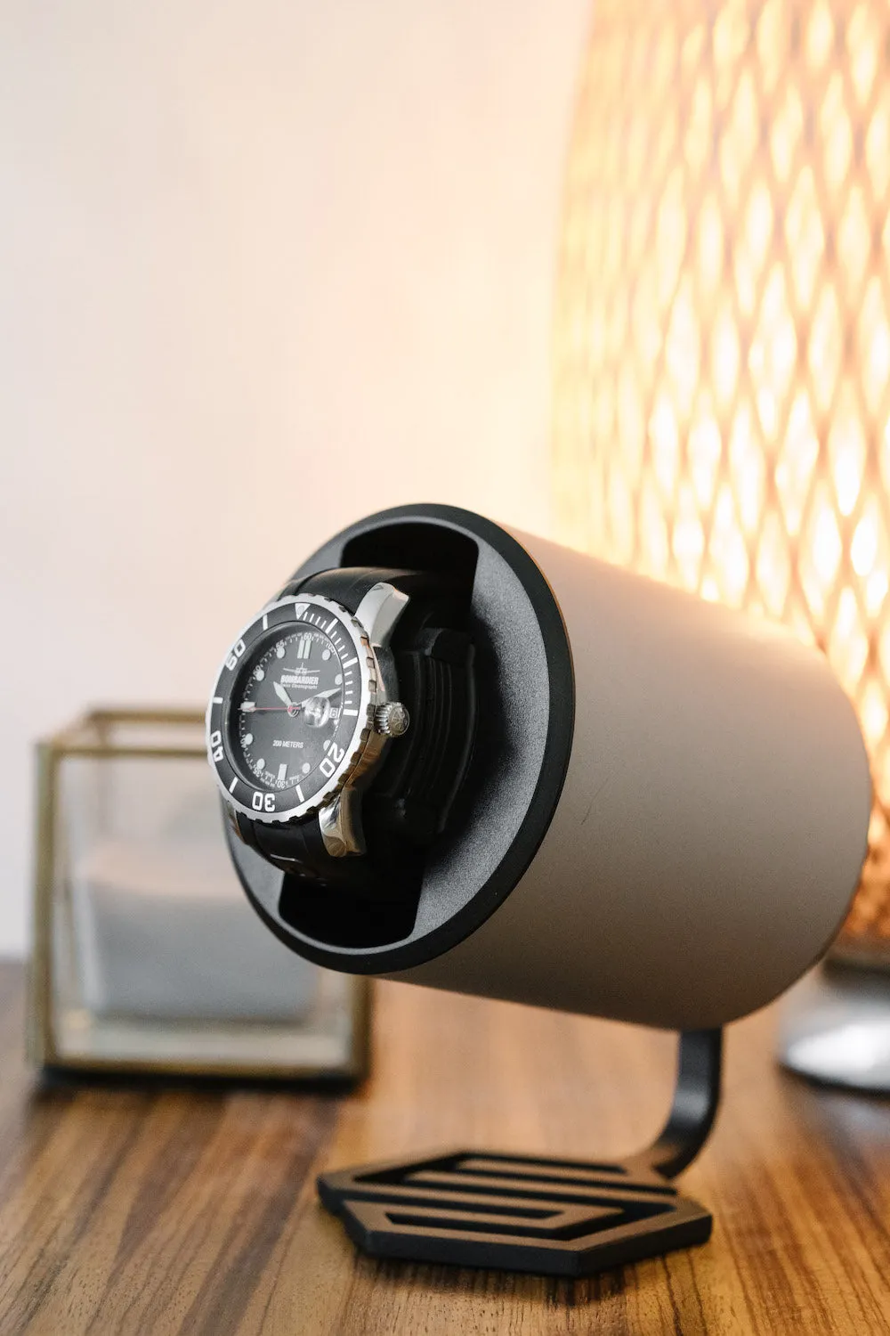 Swiss Capsule Watch Winder Single Silver PC 002 sold by Jura Watches product image thumbnail 3